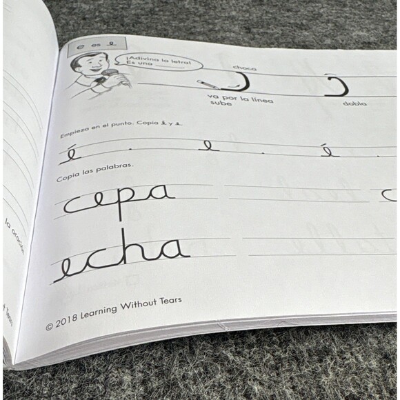 Learning Without Tears Aventuras En Cursiva Handwriting Workbook Spanish Edition - Picture 4 of 8